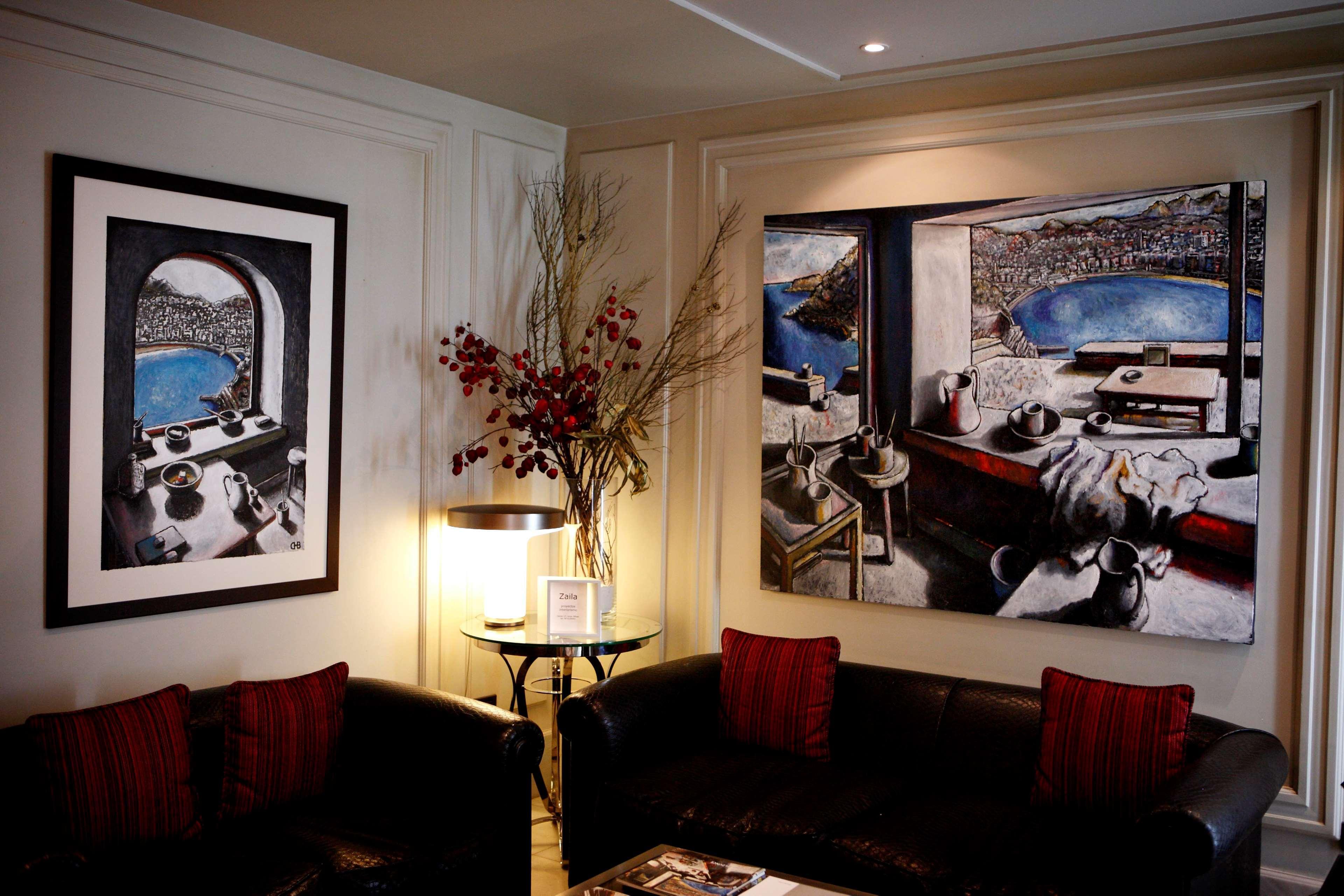 Hotel Lopez De Haro Билбао Екстериор снимка Interior of the restaurant